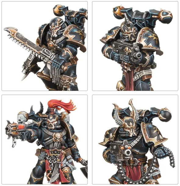 W40k : Space Marines du Chaos - Légionnaires
