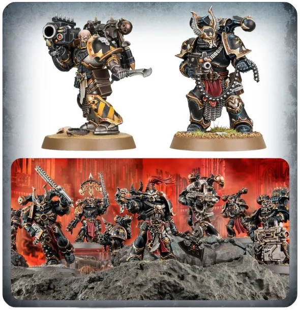 W40k : Space Marines du Chaos - Légionnaires
