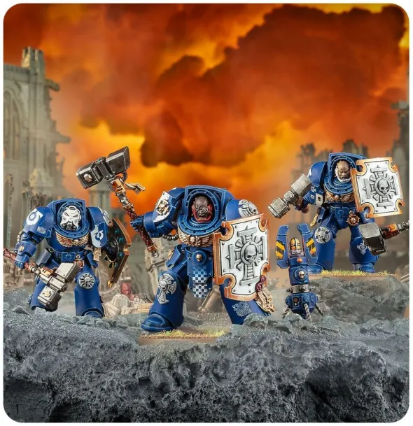 W40K : Space Marines - Escouade d'Assaut Terminator