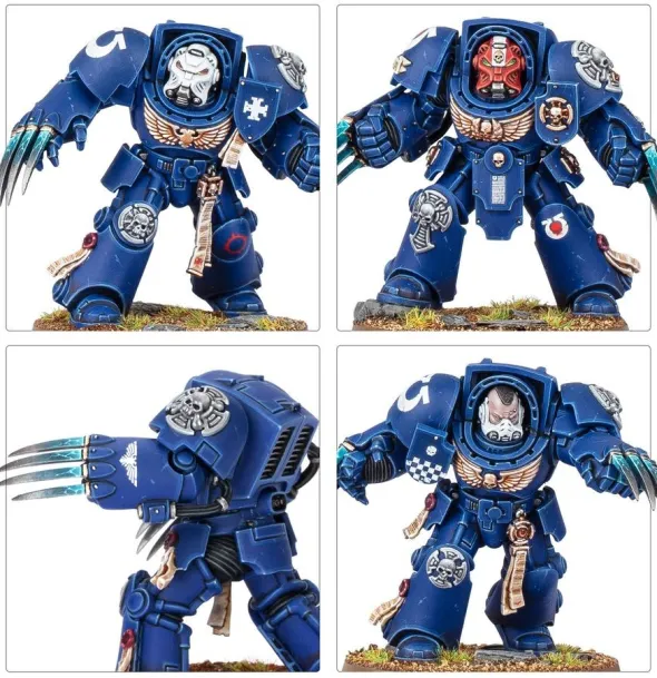 W40K : Space Marines - Escouade d'Assaut Terminator