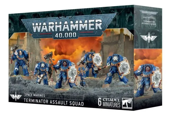 W40K : Space Marines - Escouade d'Assaut Terminator