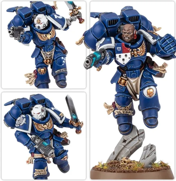 W40K : Space Marines - Escouade de Vétérans d'Avant-garde à Réacteurs Dorsaux