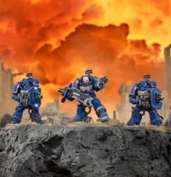 W40K : Space Marines - Escouade Eradicator Avec Bolters Lourds