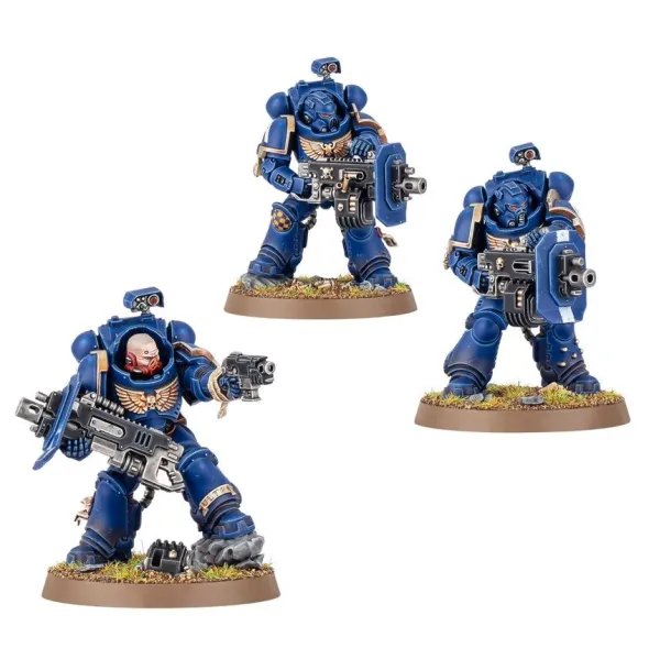W40K : Space Marines - Escouade Eradicator Avec Bolters Lourds
