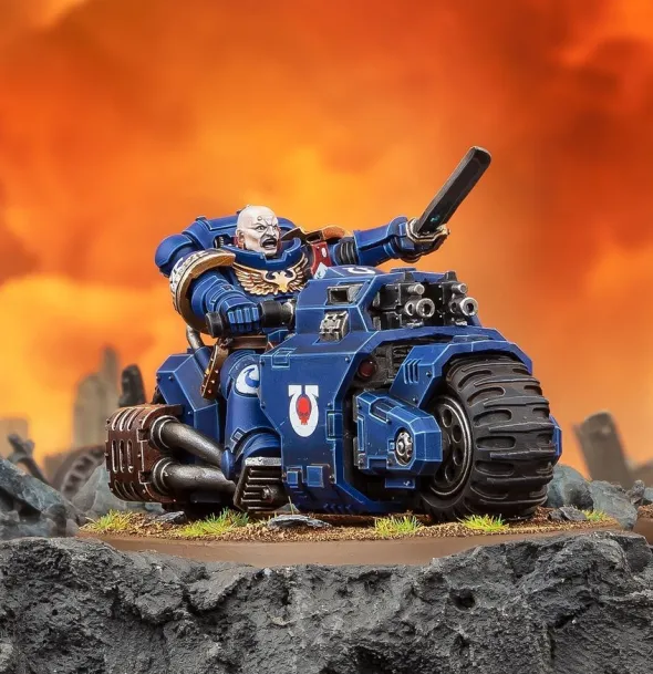 W40K : Space Marines - Escouade Outrider