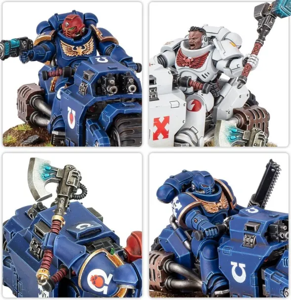 W40K : Space Marines - Escouade Outrider
