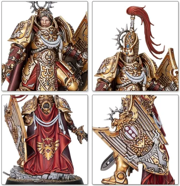 W40K / The Horus Heresy - Custodes - Capitaine-rempart