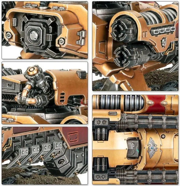 W40K / The Horus Heresy - Custodes - Char Antigrav Caladius