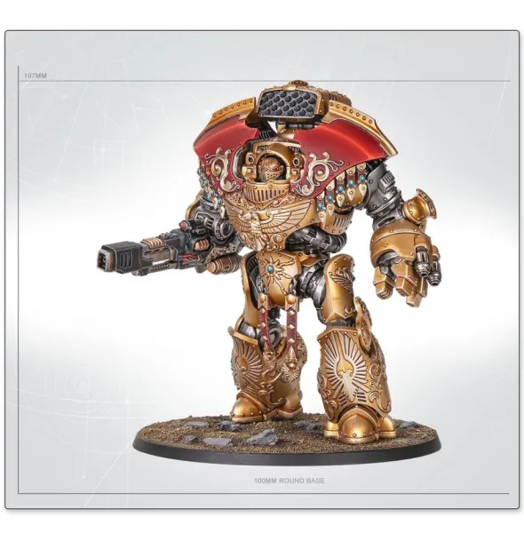 W40K / The Horus Heresy : Custodes - Dreadnought Lourd Telemon