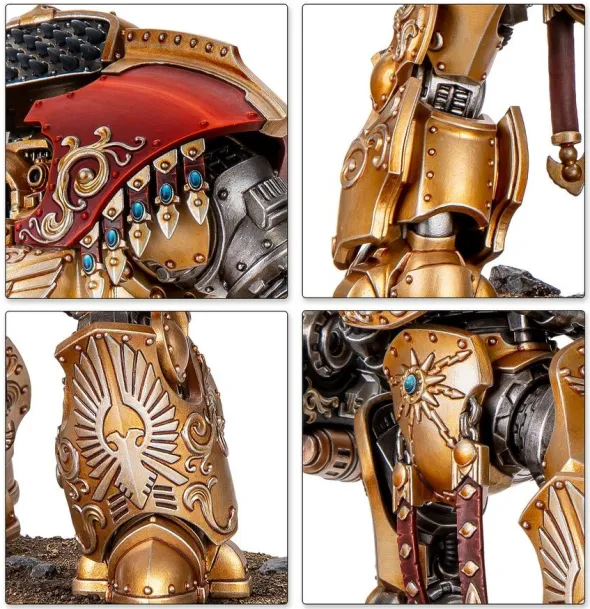 W40K / The Horus Heresy : Custodes - Dreadnought Lourd Telemon