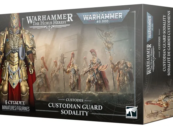 W40K / The Horus Heresy - Custodes - Sodalité de Gardes Custodiens