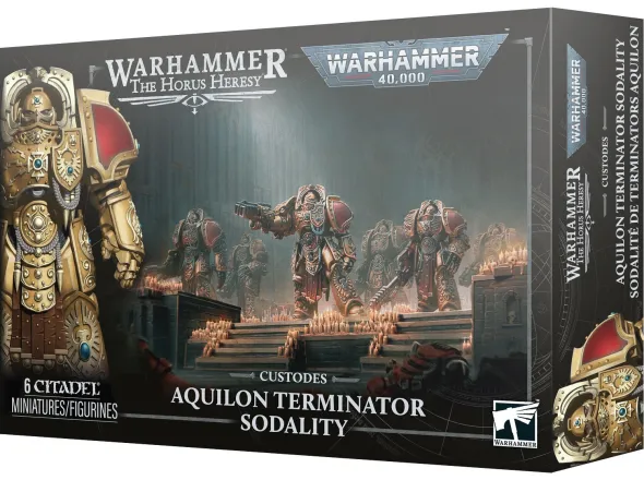 W40K / The Horus Heresy - Custodes - Sodalité de Terminators Aquilon