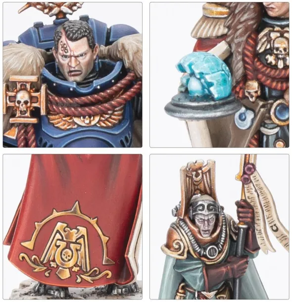 W40K - Ultramarines - Capitaine Titus et les Gardiens d'Ultramar