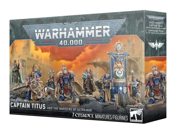 W40K - Ultramarines - Capitaine Titus et les Gardiens d'Ultramar