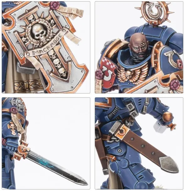W40K - Ultramarines - Capitaine Titus et les Gardiens d'Ultramar