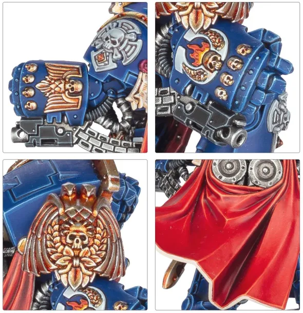 W40K : Ultramarines - Marneus Calgar en Armure d'Antilochus