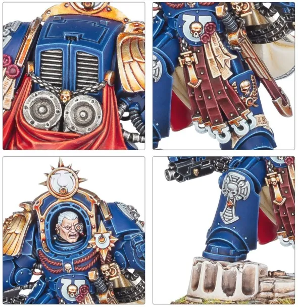W40K : Ultramarines - Marneus Calgar en Armure d'Antilochus