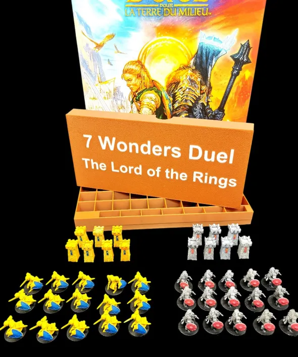 7 Wonder Duel LOTR-3D Set