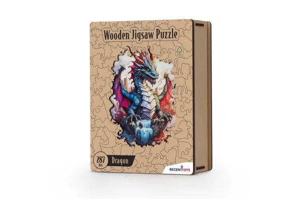 Wooden Jigsaw Puzzle - Dragon