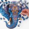 Wooden Jigsaw Puzzle - Elephant