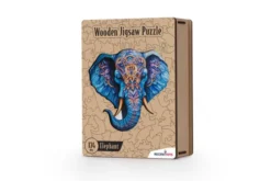 Wooden Jigsaw Puzzle - Elephant