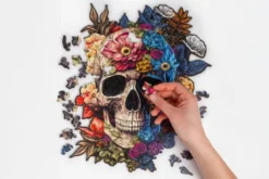 Wooden Jigsaw Puzzle - Skull