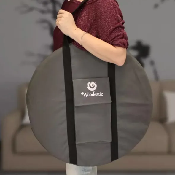 Woodestic Crokinole Mini Carry Case (Gris)
