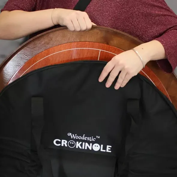 Woodestic Crokinole Tournament Carry Case (Noir)