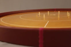 Woodestic Crokinole Tournament Set (Hêtre vapeur - Cerisier)