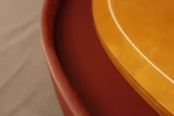 Woodestic Crokinole Tournament Set (Hêtre vapeur - Cerisier)