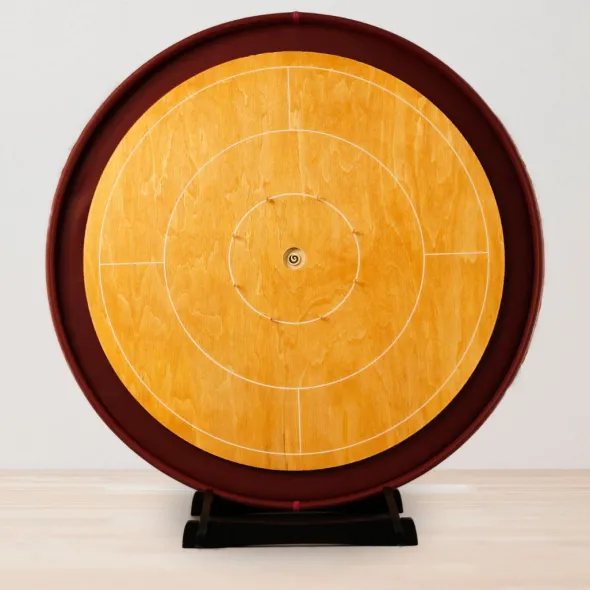 Woodestic Crokinole Tournament Set (Hêtre vapeur - Cerisier)