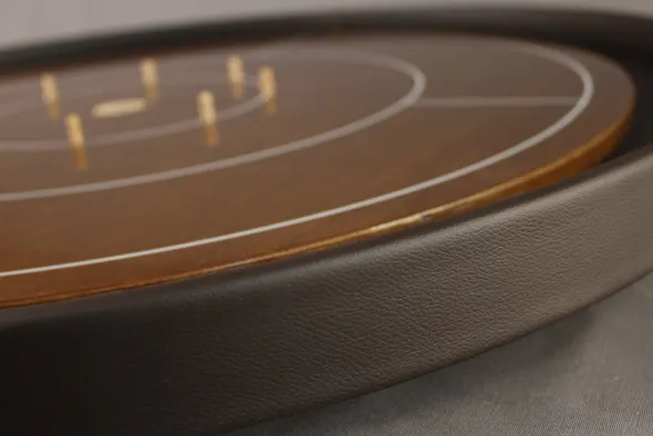 Woodestic Crokinole Tournament Set (Noyer - Dark Chocolate))