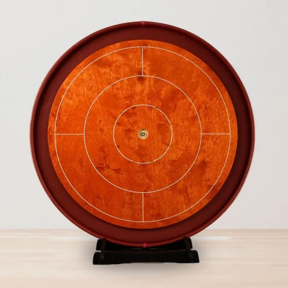 Woodestic Crokinole Tournament Set (Cerisier - Crimson)