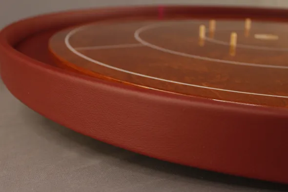 Woodestic Crokinole Tournament Set (Cerisier - Crimson)