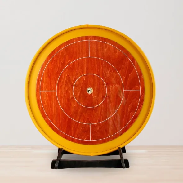 Woodestic Crokinole Travel Set (Cerisier - Ambre)