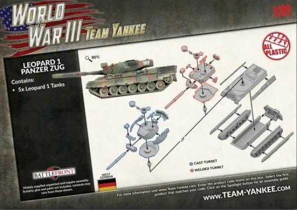 WWIII - Leopard 1 Panzer Zug