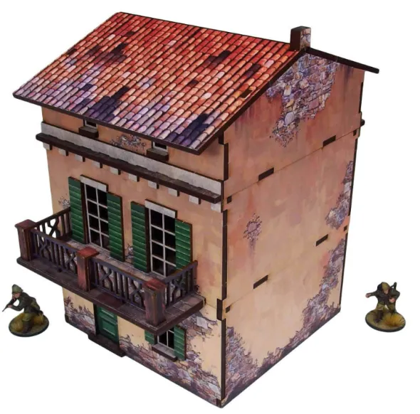 WW2 - Italy Balcony House