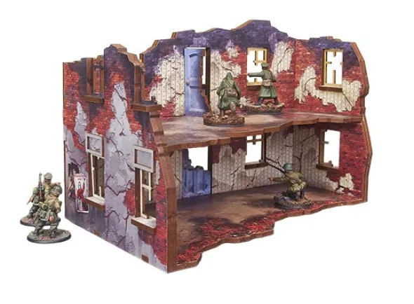 WW2 Ostfront Stalingrad - Apartment Block Back