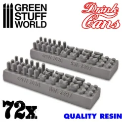 72x Canettes en Résine