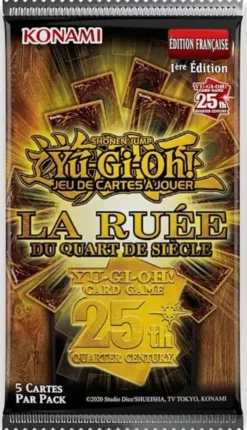 YU-GI-OH! JCC - La Ruée du Quart de Siècle - Boite de 24 boosters
