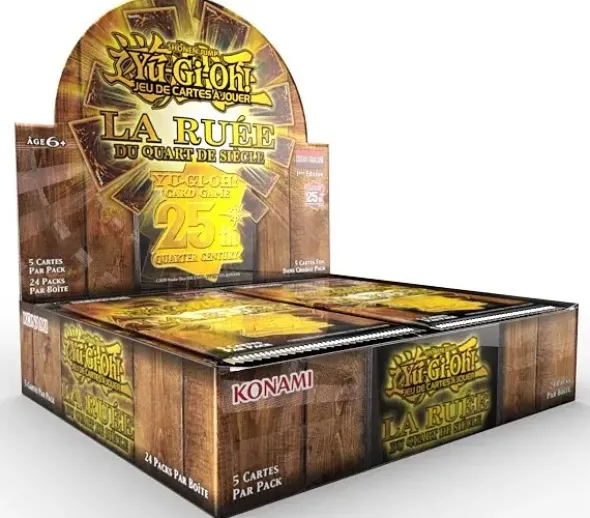 YU-GI-OH! JCC - La Ruée du Quart de Siècle - Boite de 24 boosters