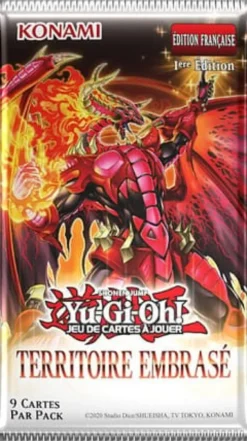 Yu-Gi-Oh! JCC - Territoire Embrasé - Boite de 24 Boosters