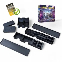 Zombicide Army of the Dead - Insert rangement noir compatible